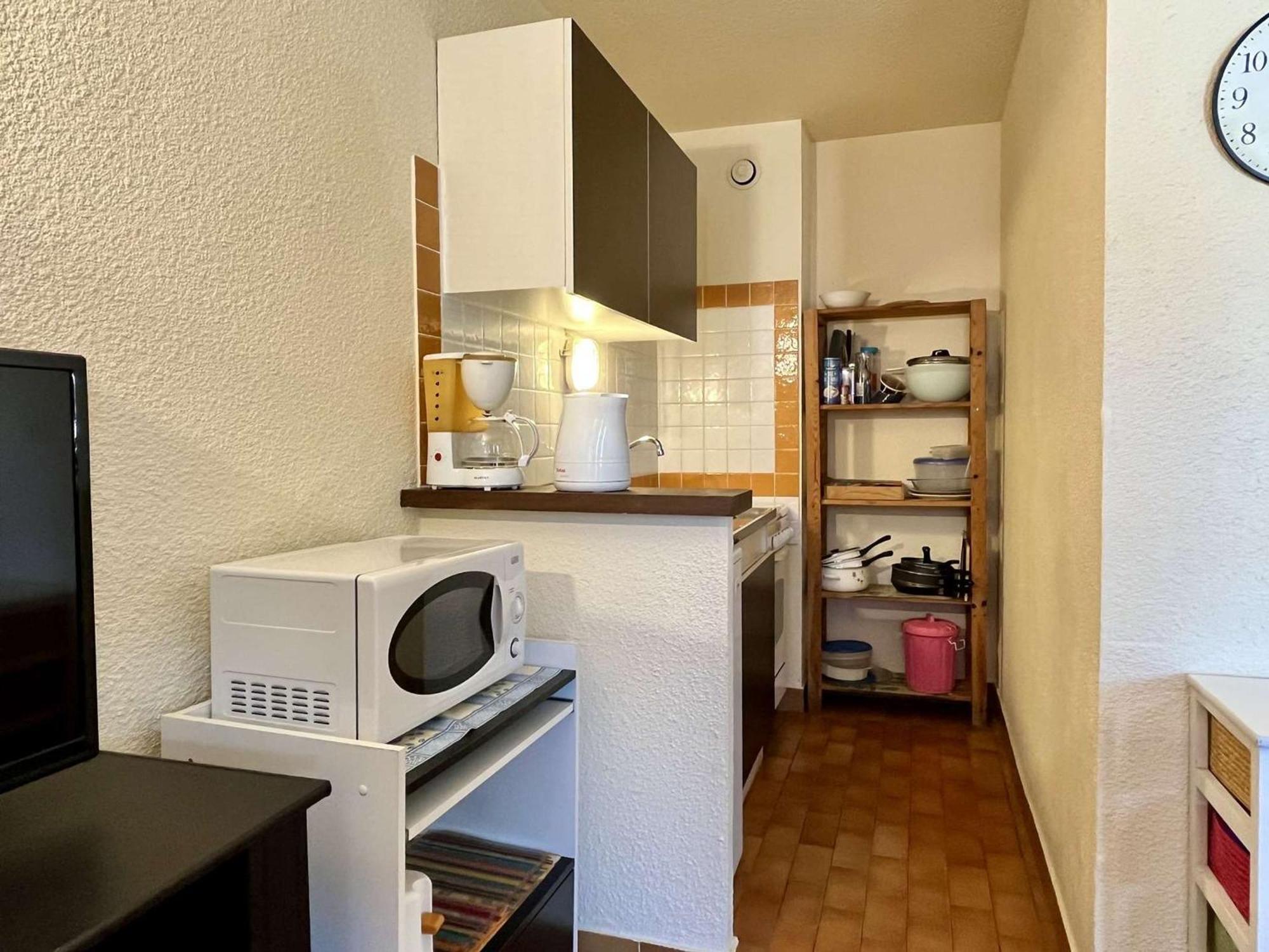 Appartement Studio/Cabine 4 Pers, Proche Plage, Garage Prive - Argeles-Sur-Mer - Fr-1-225-17 Eksteriør billede